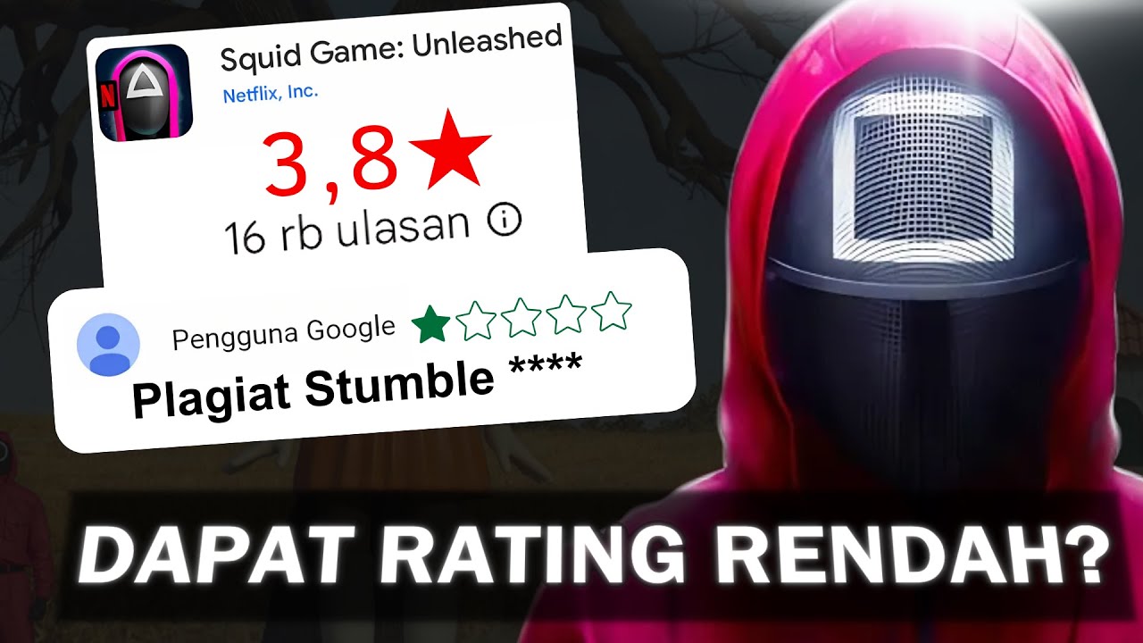 Kenapa Squid Game dapat Rating Rendah di Android?
