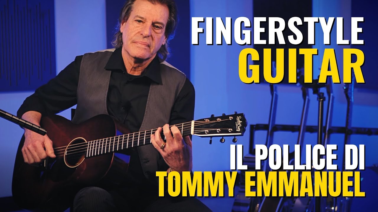 Fingerstyle Guitar: dal pollice di Tommy Emmanuel ai Beatles, con Marco Manusso del Saint Louis