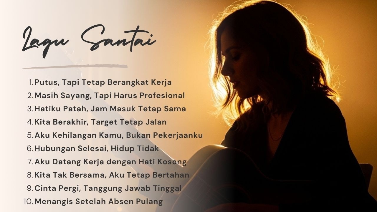 Musik Kerja Nyaman Tanpa Gangguan 2026 Full Album Slow Rock