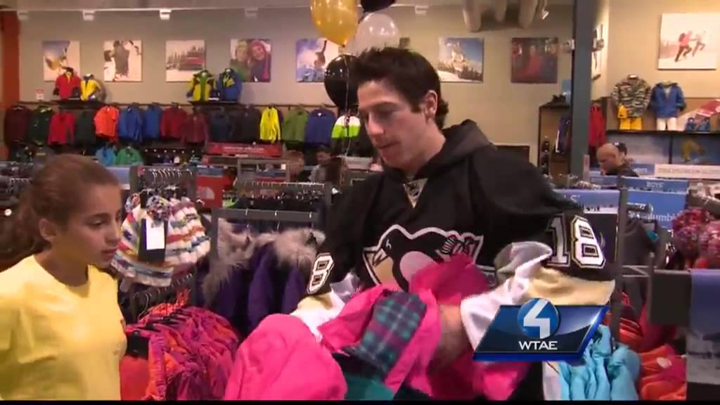 Pittsburgh Penguins Take Children Shopping