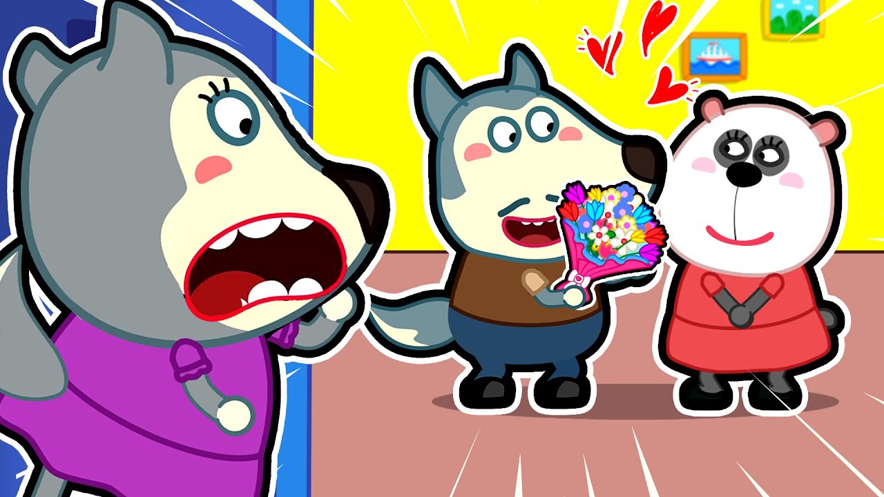 Familia Wolfoo Español | MAMÁ, ¡NO ESTÉS ENOJADA CON PAPÁ! - Dibujos Animados Educativos