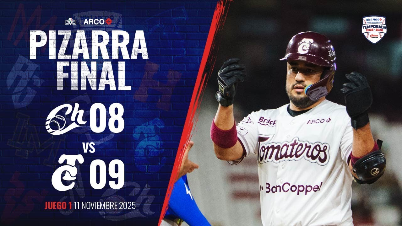 RESUMEN: Charros de Jalisco vs Tomateros de Culiacán | 11 de noviembre de 2025