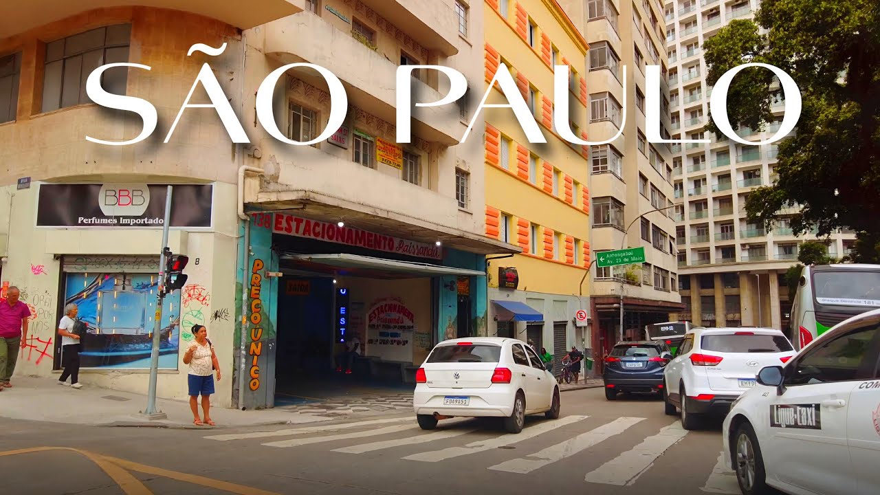 🇧🇷 República e Largo do Paissandú • São Paulo 4K