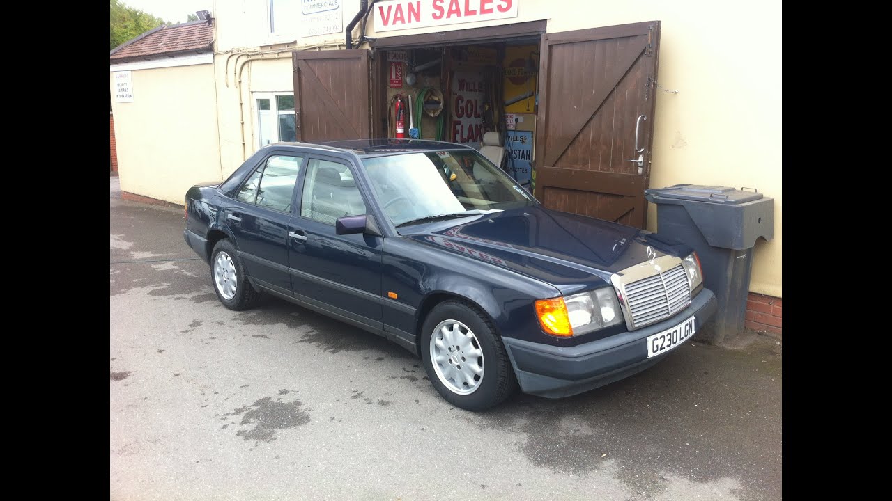 1989 MERCEDES BENZ 230E SALOON CAR REVIEW