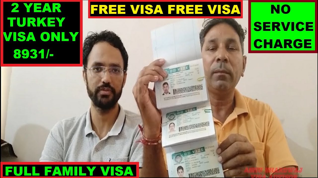 TURKEY VISA APPROVED || FULL FAMILY FIRST TIME || FREE OF COST VISA ||  @CHEAPTRAVELER