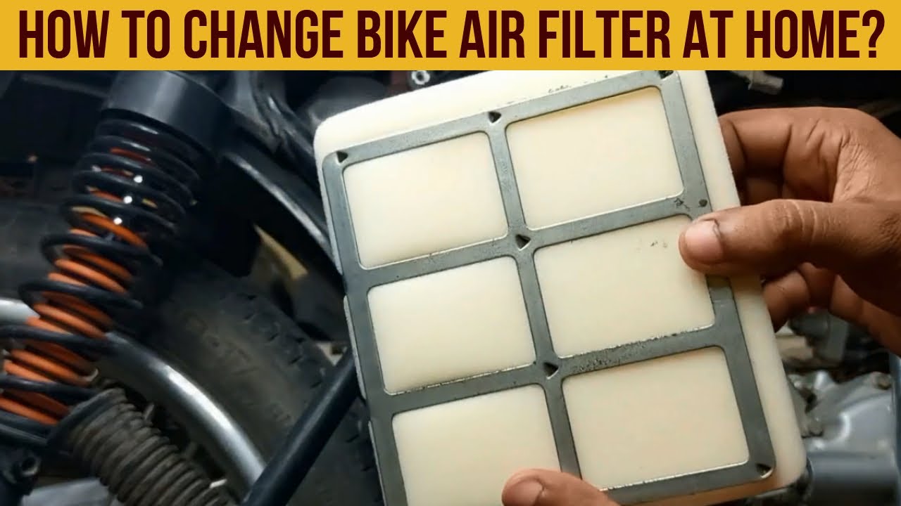 How to Change Bike Air Filter at Home ? Bajaj CT100B Air Suction Filter Changing Process