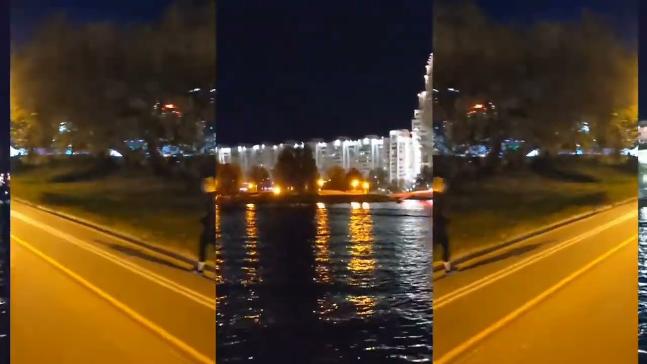 Минск  Ночная прогулка — огни и тишина города #Минск #ночь #прогулка #город