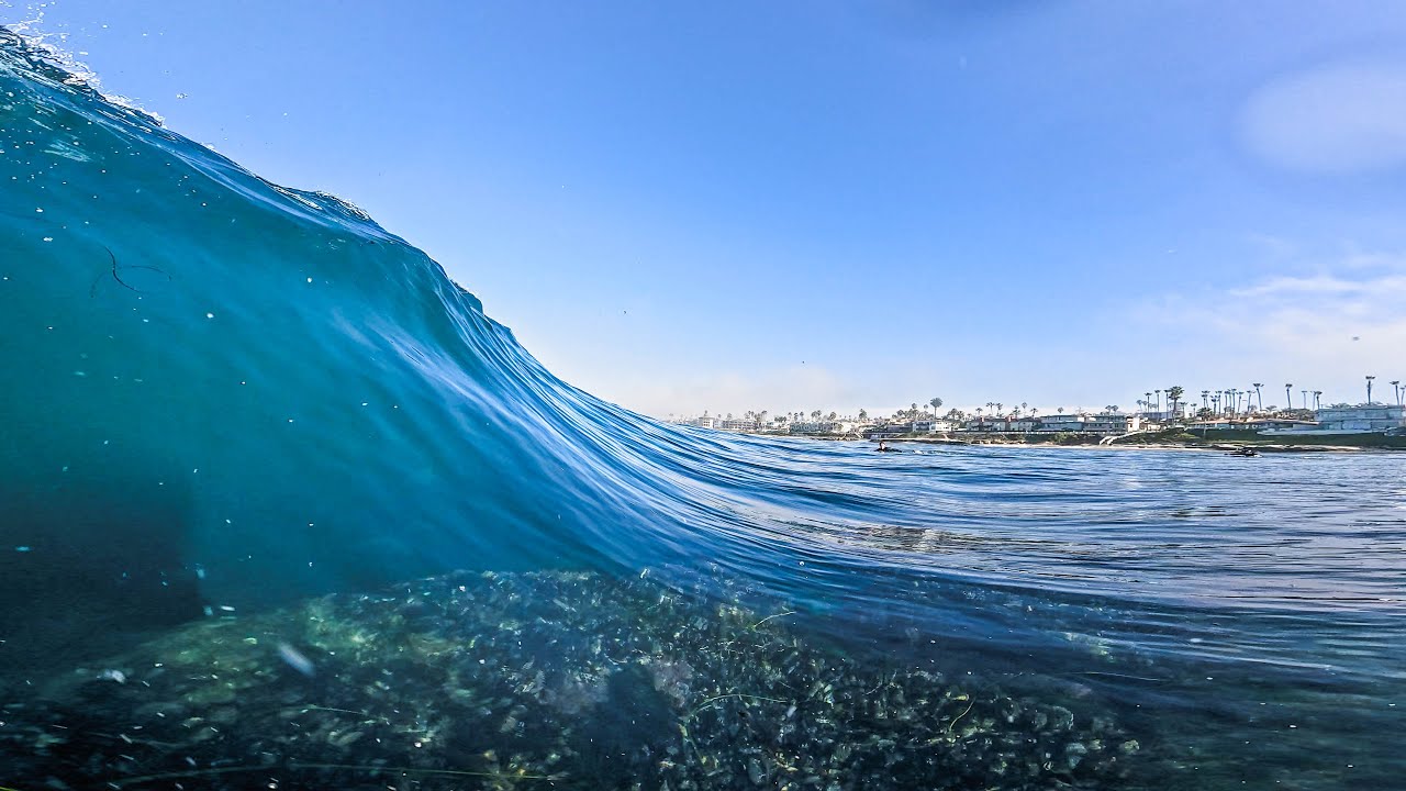 BODYBOARDING a Wave with a Reef Like This...(RAW BODYBOARD POV)