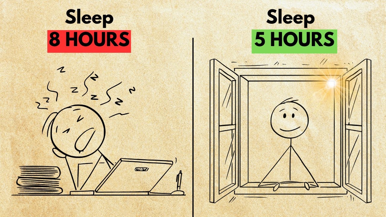 How to Sleep LESS hours and wake up FRESH (Science-Backed) | Gyaani Stick HINDI