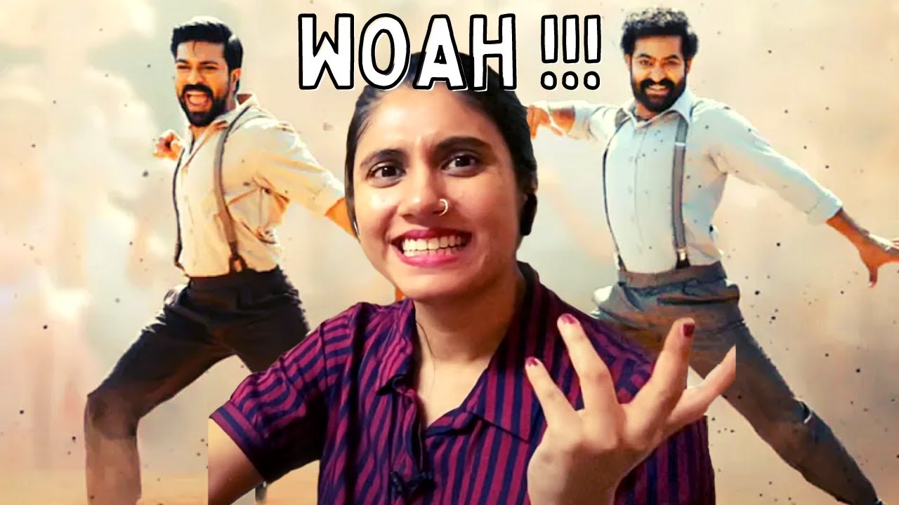 Naacho Naacho / Naatu Naatu  Reaction | RRR | NTR, Ram Charan | M M Kreem | Ashmita Reacts