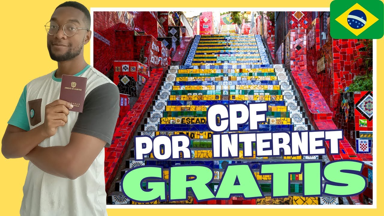 ¿Cómo sacar el CPF gratis y por internet siendo extranjero?. CPF extranjero guia completa, Brasil.