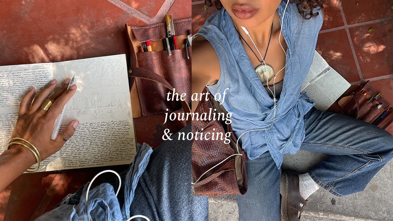 An introverts guide to journaling. The art of noticing and being present with life in CDMX.