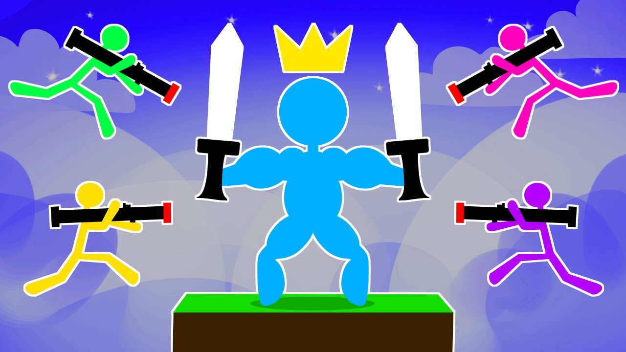 Ich CHEATE gegen meine FREUNDE in Stick Fight!