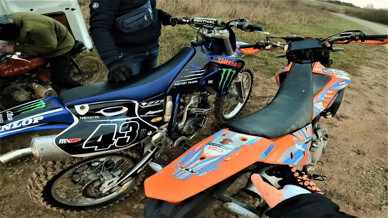 Yamaha YZ250 Vs Geon Dakar Twincam 250