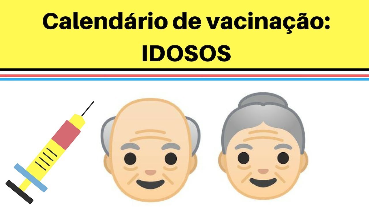 Aula Calendário de Vacinação dos Idosos