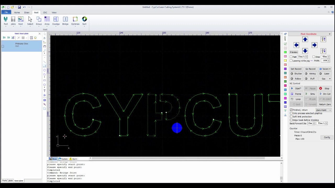 Добавление деталей в Cypcut