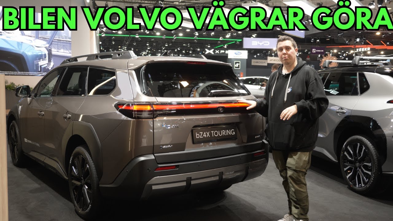 Toyota bZ4X Touring - Upphöjd kombi med 600 liter bagage (oh yeeah)