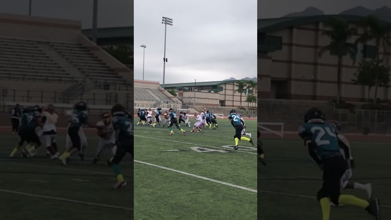 12u youth football max castor fighting for yards #youthfootball #highlights #12u