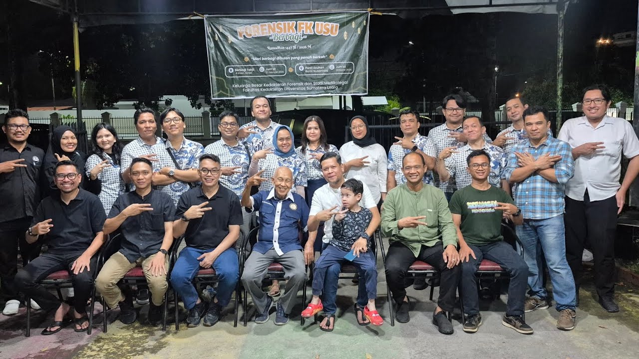Buka Puasa Bersama di Kediaman Prof.dr.Amri Amir, DFM,Sp.F(K), Sp.Akup, SH.