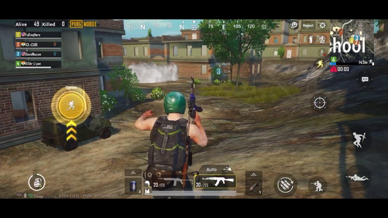 iPhone 11 Pro Max PUBG Mobile HDR + EXTREME 60FPS - Gameplay