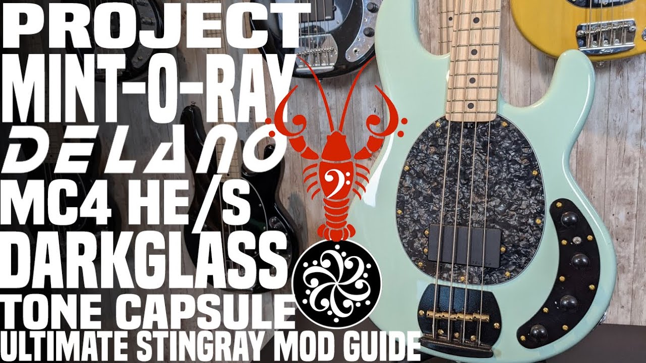 Delano MC4 и тембральный капсюль Darkglass — руководство по модификации ULTIMATE Stingray (SUB) —...