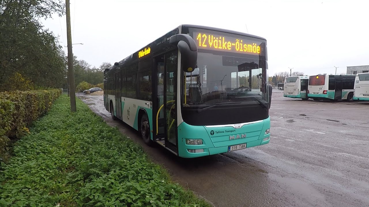 Bus route nr 12, Tallinn (old version)