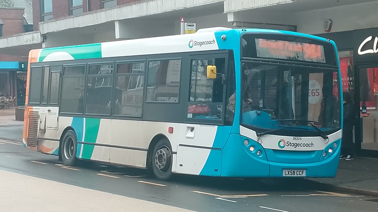 Stagecoach South West 36324, LX58CCF, 98A to Littleham Rodney Close 