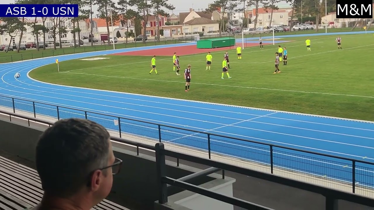 Championnat U18 - R2 - AS BERCK - US NOEUX LES MINES (le 29 10 22) - 1ère mi temps