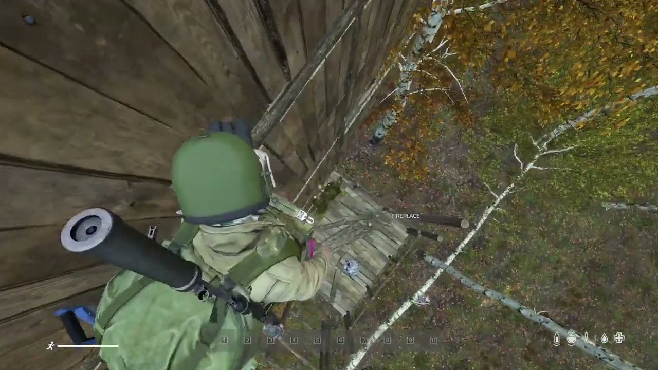 #Dayz Bugman raids a threewatchtowe tall base #gaming