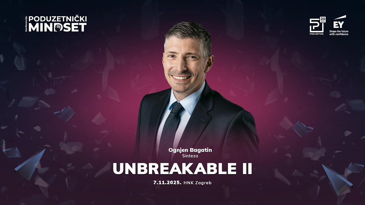 Ognjen Bagatin @Poduzetnički Mindset, HNK Zagreb, 7. 11. 2025., pozdravna riječ domaćina