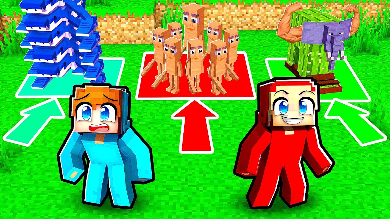 V&Auml;LJ ETT, TV&Aring; ELLER TRE i Minecraft!