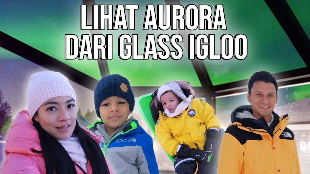 FINLAND PART 1 | HUNTING AURORA DI FINLAND. BRRRR DINGINNYA SUPERRRRRR | VACATIAN