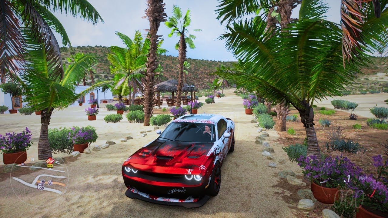 💀(1050HP BEAST) Dodge Challenger SRT Hellcat – PURE AMERICAN POWER in Forza Horizon 5! 🔥