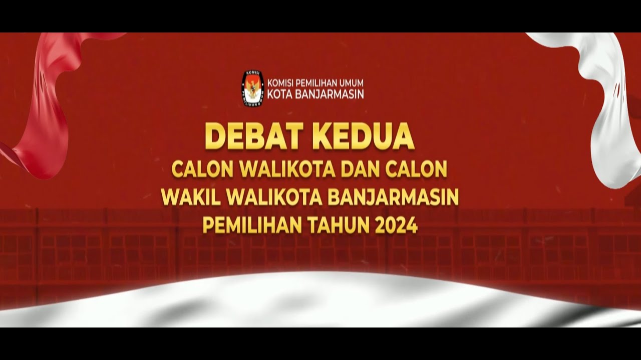 Debat Kedua Calon Walikota Banjarmasin Pemilihan Tahun 2024