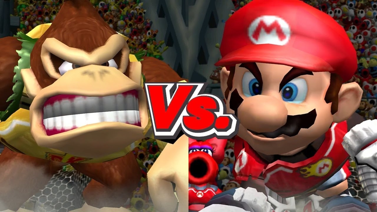 Mario Strikers Charged - Donkey Kong Vs. Mario