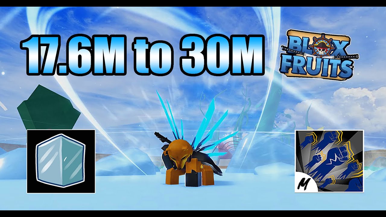 17.6M To 30M Honor Hunting With Ice Fruit | Blox Fruits
