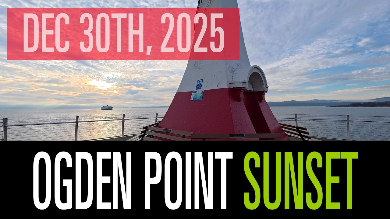 Ogden Point Walking Tour [4K] Vancouver Island | December 30th, 2025 - DJI Action 6