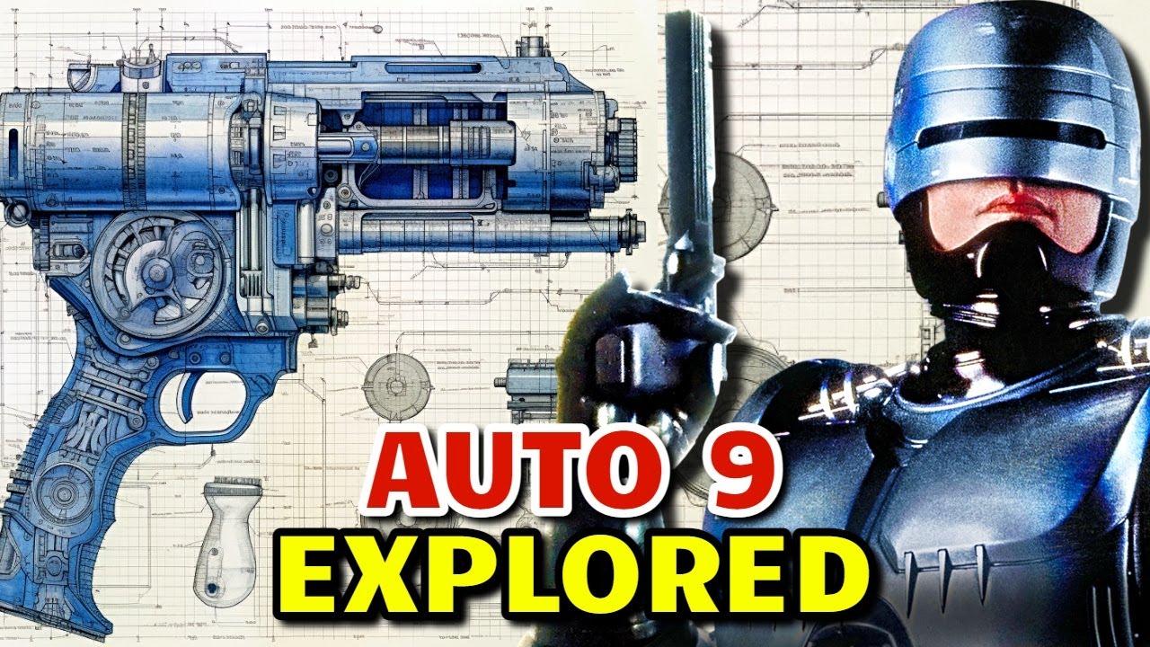 Auto 9 Explored - Robocop's Iconic Deadly Gun That's An Statement Against Scum Of The Society!