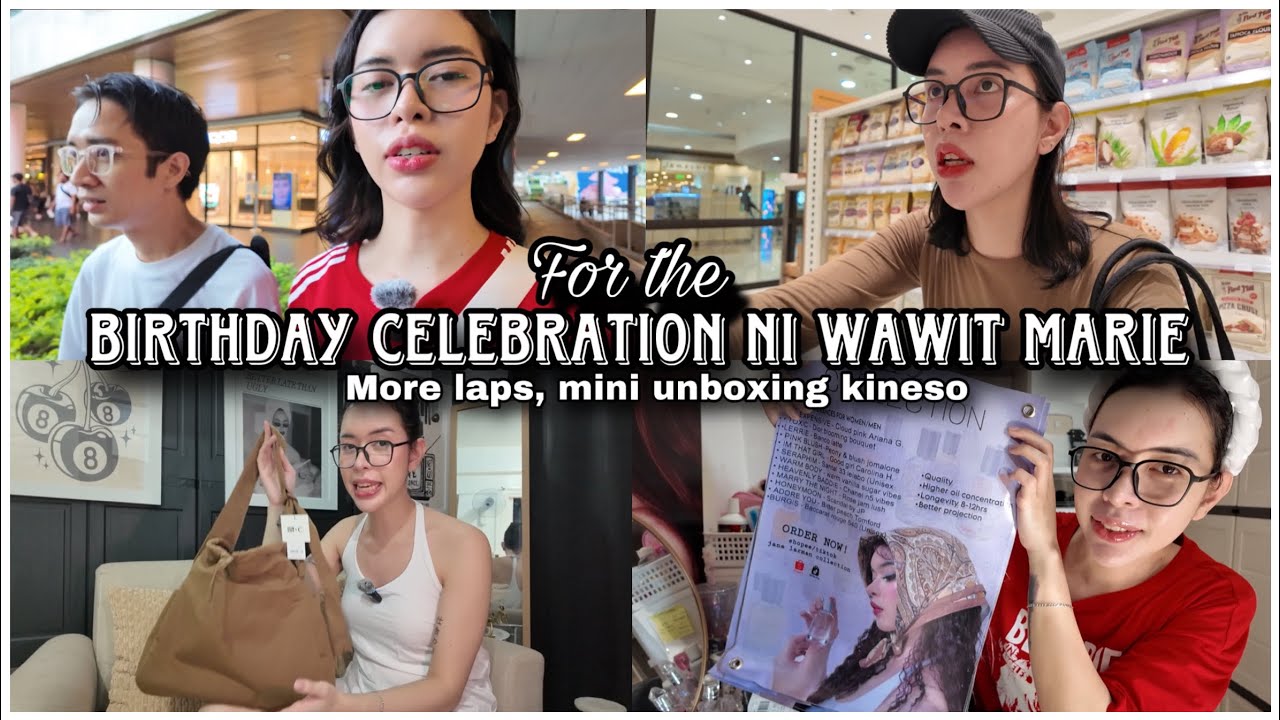 GANAP SA BIRTHDAY NG JOWS, UNBOXING NG MGA PARCEL & MORE GANAP || VLOG#225 janalarman