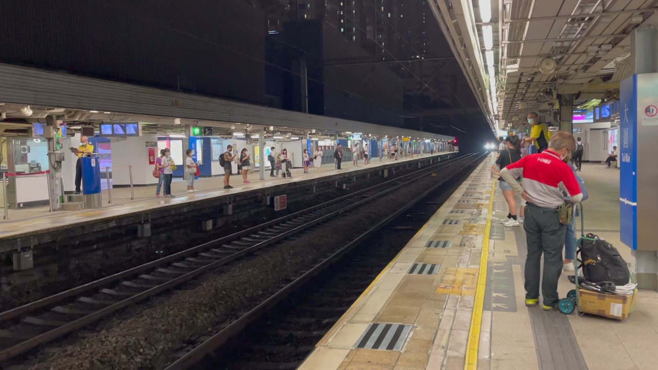 (新舊交替)港鐵東鐵線MLR E110/E61及R-Train D033/D031 到達大圍