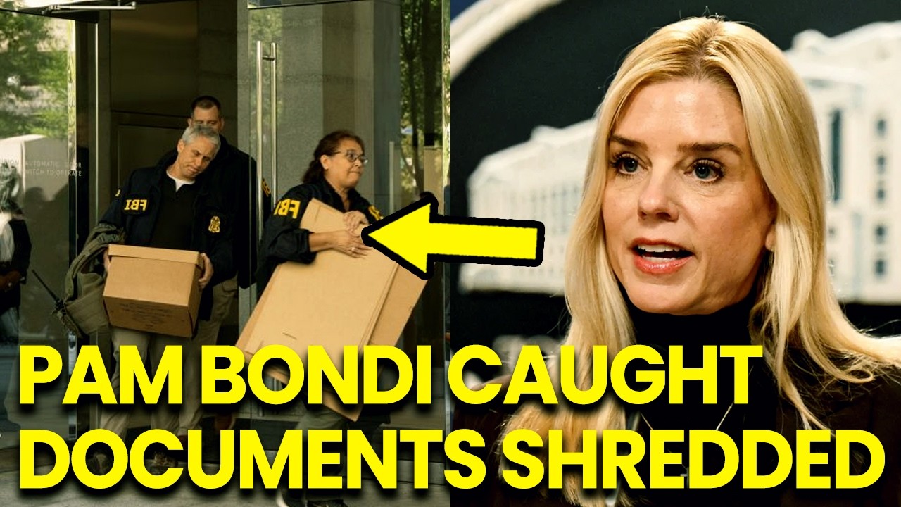 Pam Bondi CAUGHT REMOVING Evidence After FED UP Judge BLOWS Her Cover Completely
