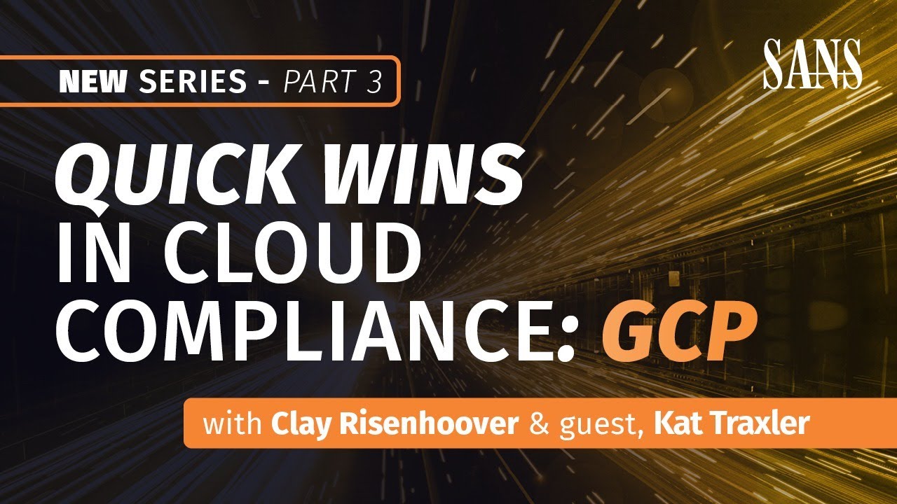 Quick Wins in Cloud Compliance: GCP