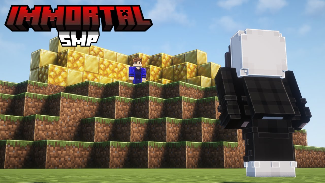 Meine erste begegnung mit Plattmacher im Immortal SMP