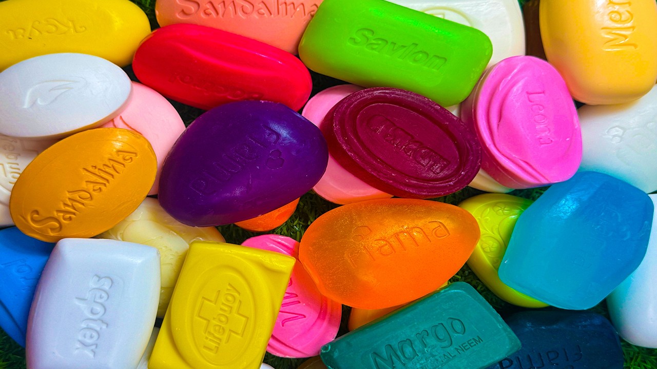 SOAP opening HAUL /Unpacking soap | Распаковка мыла | Notalking | ASMR SOAP