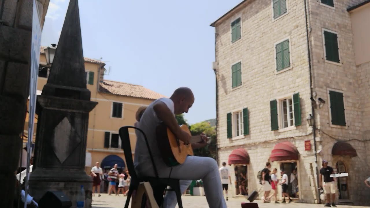 Ekaterina&Ivan Jelenković - voice and guitar 15 07 2025 Kotor,  Montenegro