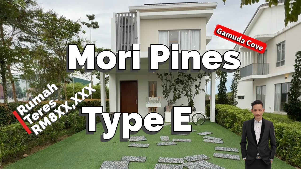 MORI PINES @ Gamuda Cove | RM800K Saja! Rumah Teres 20x65 1785Sqf Open Concept. Jom Kita Tour!