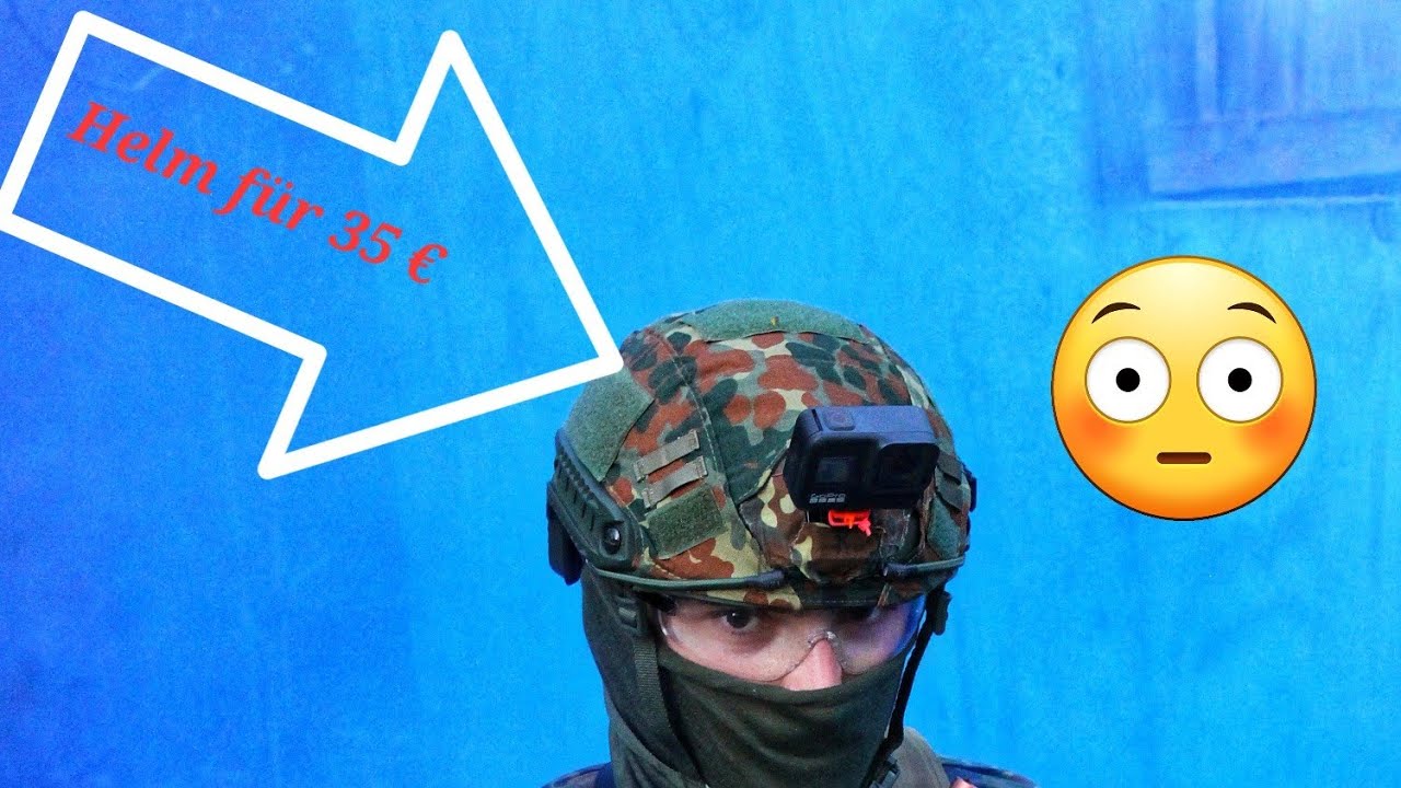 That's my Gear #1 ATAIRSOFT HELM   #airsoft #german #germany #tutorial