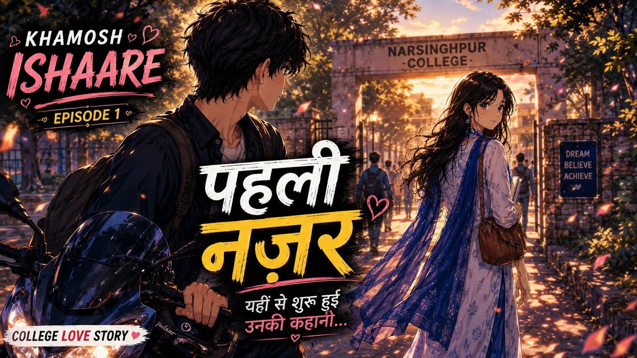 College Love Story | खामोश इशारे |  #lovestory #college 