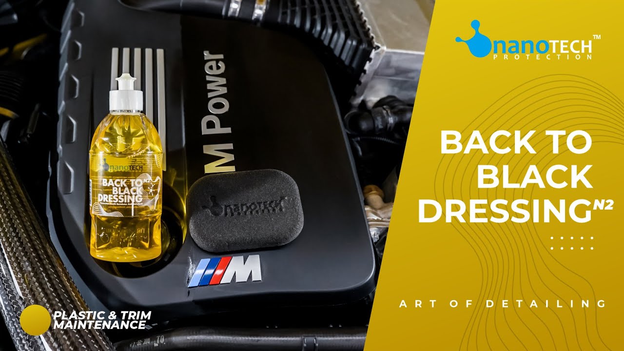 BACK TO BLACK DRESSING NANOTECH PROTECTION / DETAILING INDONESIA / TUTORIAL PENGGUNAAN BACK TO BLACK