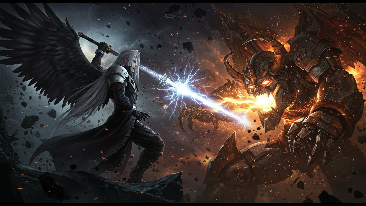 What if Sephiroth Landed in Warhammer 40k?